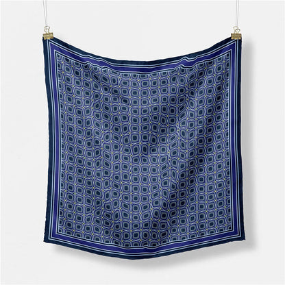 Huivora Paisley Silk Square Scarf