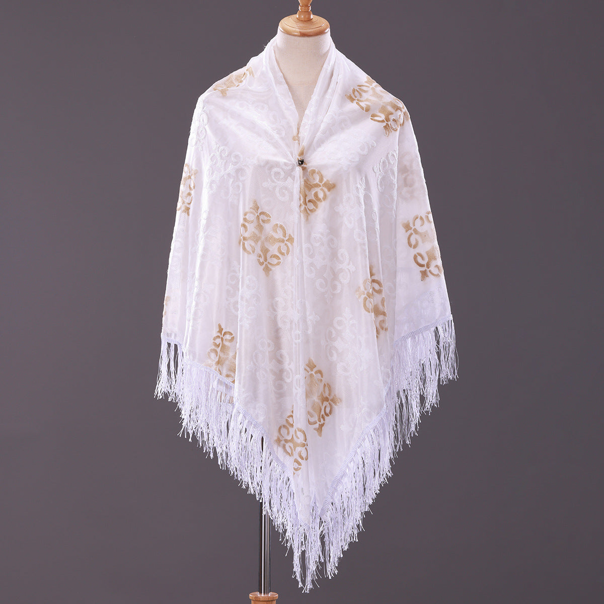 Huivora Viscose Square Scarf Winter Shawl