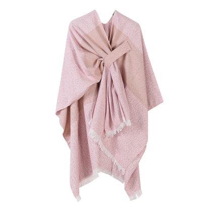 Huivora Silk Cape Shawl Wrap